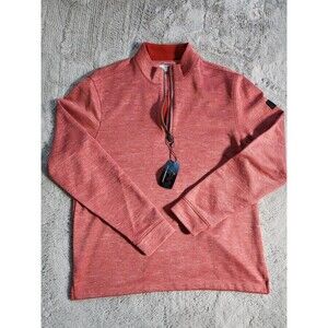 Greg Norman Men’s 1/4 Zip Pullover – Cranberry Red – Size M – New w/ Tags